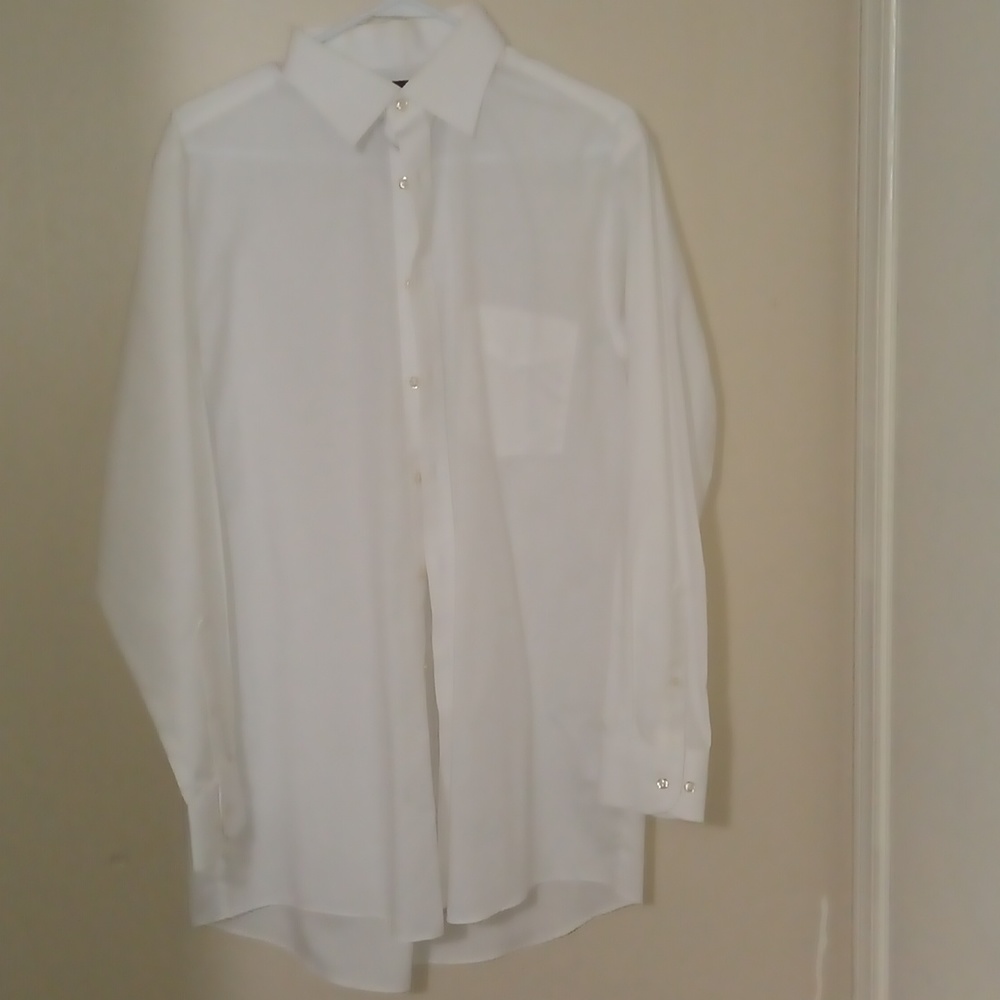 Stafford White Dress Shirt
